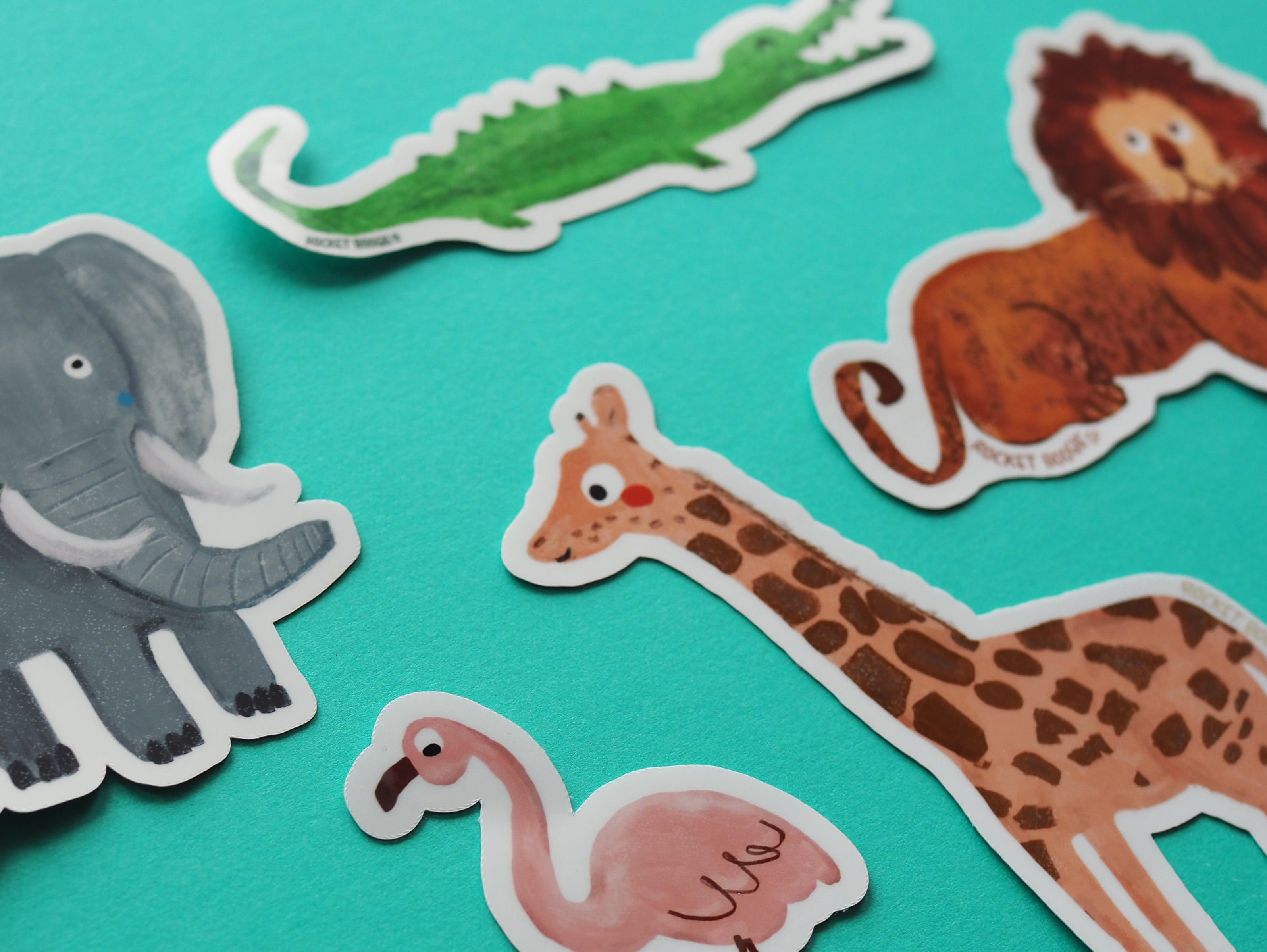 Rocket Boogie sticker pack