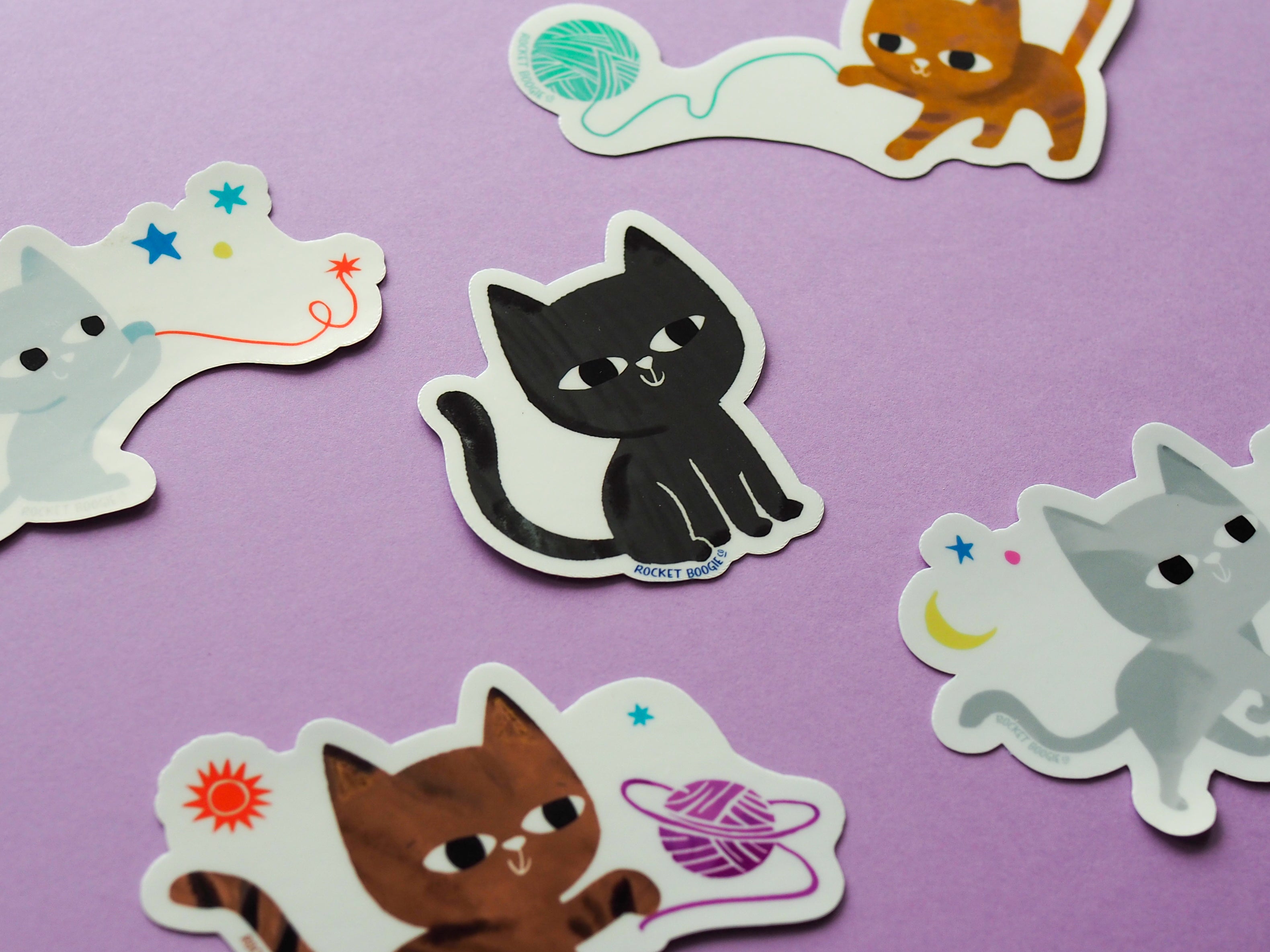 Rocket Boogie sticker pack