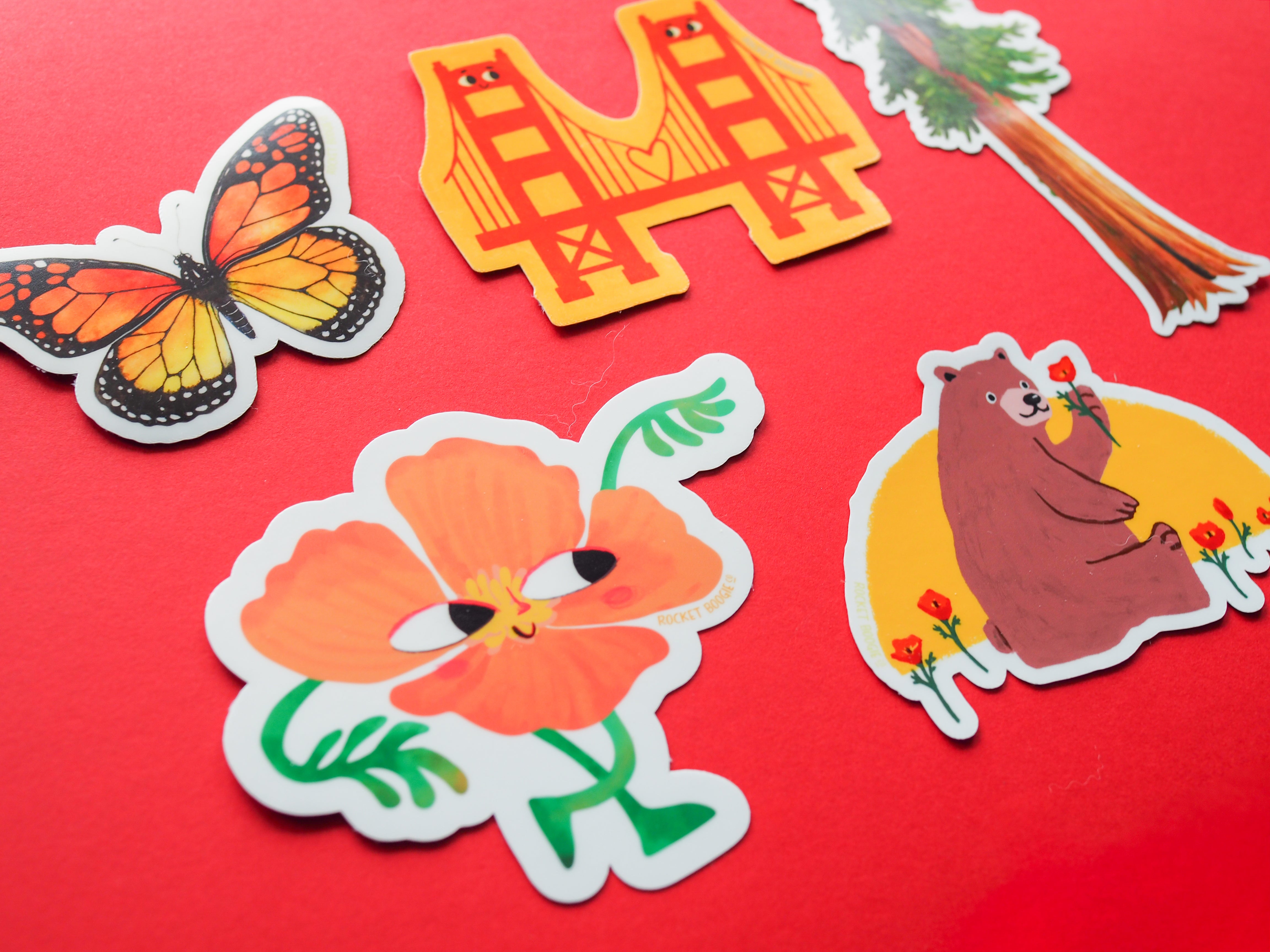 Rocket Boogie sticker pack